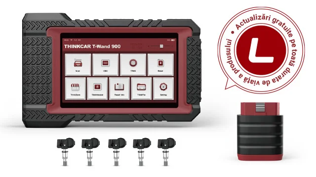 Tester auto de diagnoză T-WAND 900 tabletă și accesorii de la THINKCAR